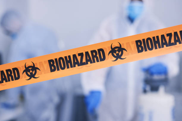 Professional Biohazard technician working in Canton, MO